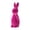 White, variant on 1Pcs Easter Green Flocked Bunny Figurine Easter Bunny Decorative Ornament with Bowtie Green Moss Rabbit Sculpture for Spring Decor Party Gifts Baking Table Home Decor 9in Standing Rabbit