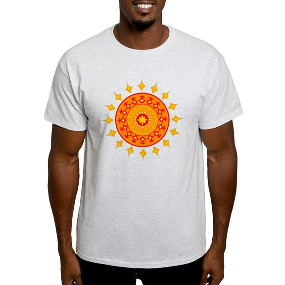 CafePress - Sun Chakra Light T Shirt - Men's Classic Graphic T-Shirt