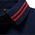 thumbnail image 4 of Akiihool Polos for Men Men's Classic Polo Shirt Short Sleeve Shirts Casual Tops (Navy,M), 4 of 5