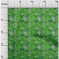 thumbnail image 2 of oneOone Cotton Cambric Green Fabric Asian Japanese Floral Sewing Craft Projects Fabric Prints By Yard 42 Inch Wide, 2 of 4