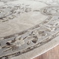thumbnail image 3 of Safavieh Empire Bethanie Oriental Wool Area Rug, Beige/Light Gray, 3'6" x 3'6" Round, 3 of 10