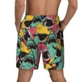thumbnail image 4 of Goofa Angry Shark Pattern Printed Men's Swim Trunks Board Shorts Quick Dry Mens Swimming Trunks with Compression Liner,Breathable Fit Hawaii Beach Shorts-Medium, 4 of 9