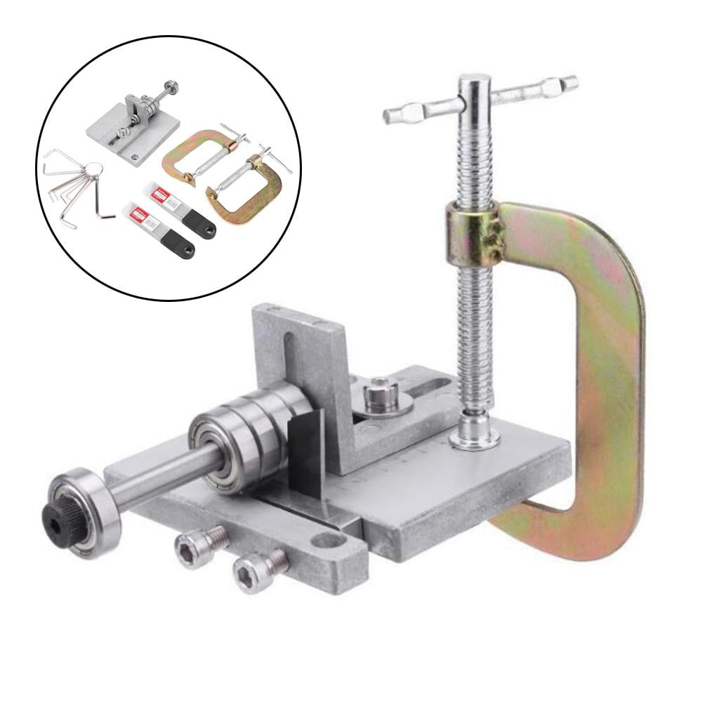 FVDPWYE DIY Leather Strap Cutter Cutting Machine Leathercraft Supplies Max 60mm with Blades Leather Belt Adjustable Leather Strip Cutting Tool