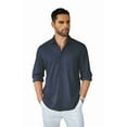 thumbnail image 5 of COOFANDY Men's Casual Shirts Long Sleeve Button Up Travel Office Slim Fit Shirts, 5 of 7