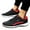 Black, variant on Mens Running Shoes Waterproof Tennis Hiking Fashion Sneakers Non Slip Gym Work Shoes Black 8