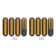 thumbnail image 1 of Greeniant Cubierta de cubo de rueda de scooter, tapa de decoración, pegatina reflectante de seguridad, reemplazo para M365 Pro Pro2 1S amarillo Amarillo 2piezas Greeniant CBP501627, 1 of 5