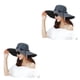 thumbnail image 2 of Sombrero de ala ancha Qarigey 2piezas Negro, 2 of 6