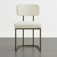 thumbnail image 2 of CHITA Dining Chair Set with Brass Frame, 2 of 7