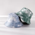 thumbnail image 3 of Reversible Tie-dye Cotton Bucket Hat with Wide Brim for Sun Protection - Unisex Style, 3 of 8