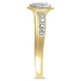 thumbnail image 3 of Diamond Accent (I3 clarity, J-K color) Hold My Hand Diamond Heart Promise Ring in 10K Yellow Gold, Size 9, 3 of 5