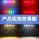 thumbnail image 5 of Farola LED de 100 W, 150 W, 200 W, luz alta, CA 85-265 V, reflector exterior IP66, impermeable, para caminos, calles y plazas, 5 of 5
