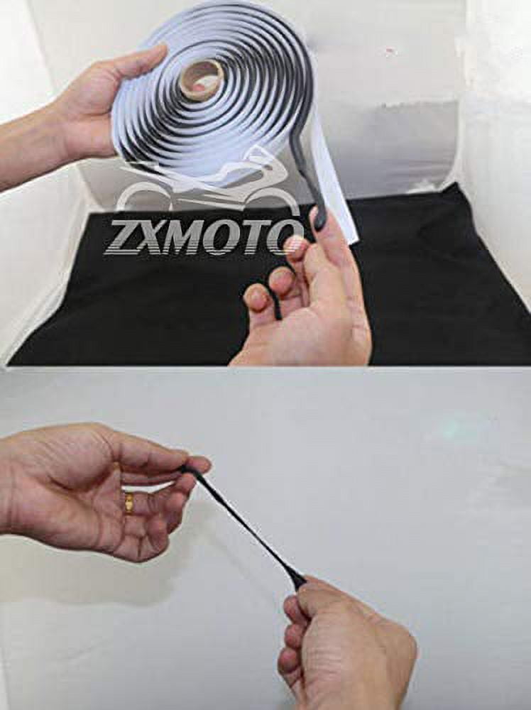 zxmoto Black Butyl Rubber Headlight Sealant Automotive zxmoto Black Butyl Rubber Headlight Sealant Automotive