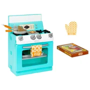 Little Tikes Retro ‘50s Inspired Oven Realistic Pretend Play Kitchen Appliance