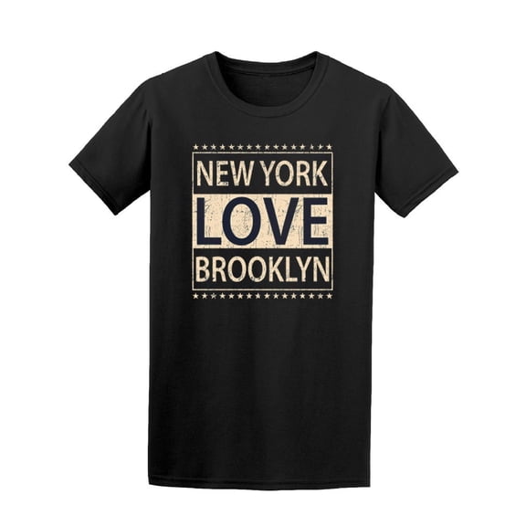 New York Love Brooklyn Graphic Tee Men's -Image by Shutterstock