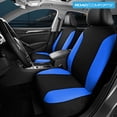 thumbnail image 2 of Road Comforts Car Seat Covers, PolyPro Front Seat Covers Set, Universal Fit Car Seat Protector for Cars Trucks Vans SUVs, Breathable, Easy to Install,Blue Full Set, 2 of 8