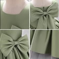 thumbnail image 4 of SUTENGDA Robe Tutu avec Nœud pour Filles, pour Enfants, Mariage, Anniversaire, Baptême, Formelle, 4 of 10