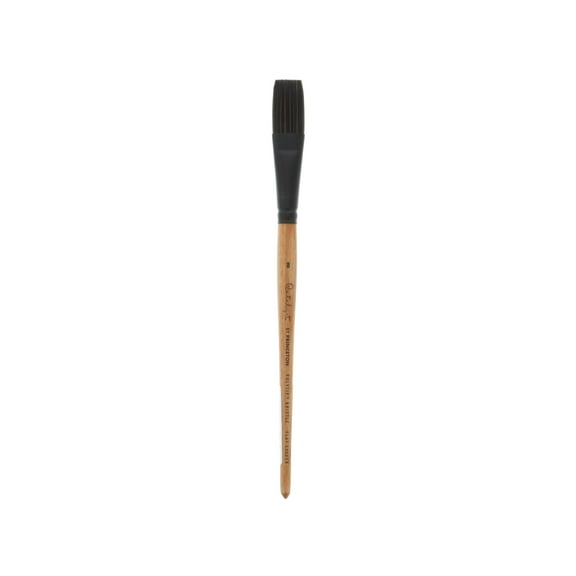 Princeton Brush Catalyst Polytip Short Handle Bristle Brush, Flat Shader, 8