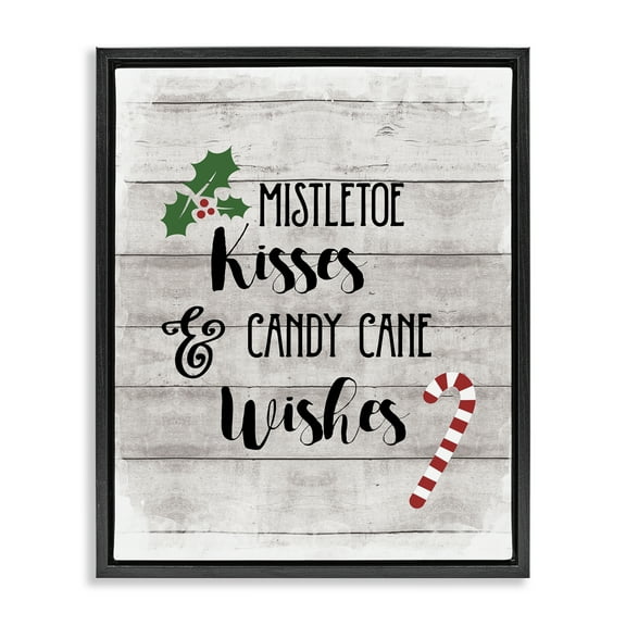 Stupell Industries Halloween Wonderful Time Holiday Painting Black Floater Framed Canvas Art Prints Wall Art, 17 x 21