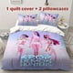 thumbnail image 3 of TE116 3pcs Kpop Demon Hunters Duvet Cover Set - Bedding Quilt Cover, Soft And Comfortable Quilt Cover, Suitable for Bedroom And Guest Ro, 3 of 5