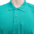 thumbnail image 3 of Asano Men's Superior Blend Performance Polo - 60% Cotton 40% Polyester 5.0oz Piqué - Mesh Underarm Panels - Moisture-Wicking & Breathable - Reinforced Placket - [Color Options], 3 of 5