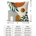 thumbnail image 3 of Boho Pillow Covers 18x18 Set of 2, Bohemian Mid Century Style Farmhouse Decorations Outdoor Throw Pillows Abstract Fall Sunset Art Outdoors Decorative Cushion Case for Couch Sofa Home, 3 of 6