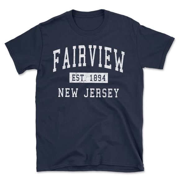Fairview New Jersey Classic Established Men's Cotton T-Shirt