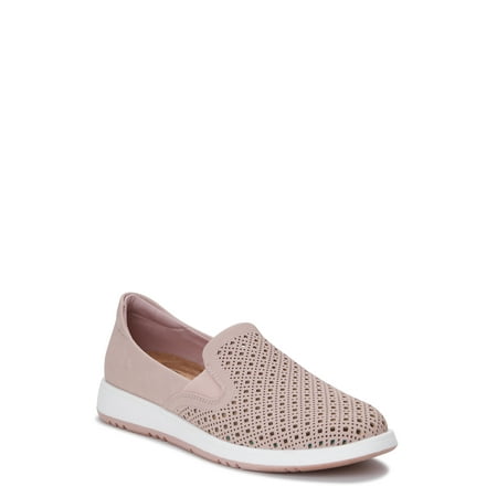 

Time and Tru Women s Comfort Laser Slip-On Shoes