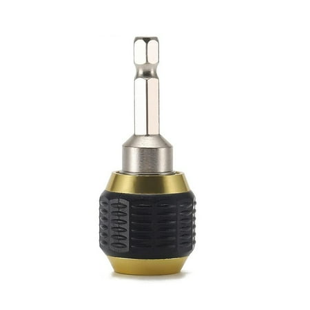 

Hexagonal Shank Adapter Quick Coupling Quick-change 60mm 1/4 Chuck Holder Non-slip Handle Drilling Connecting Conversion