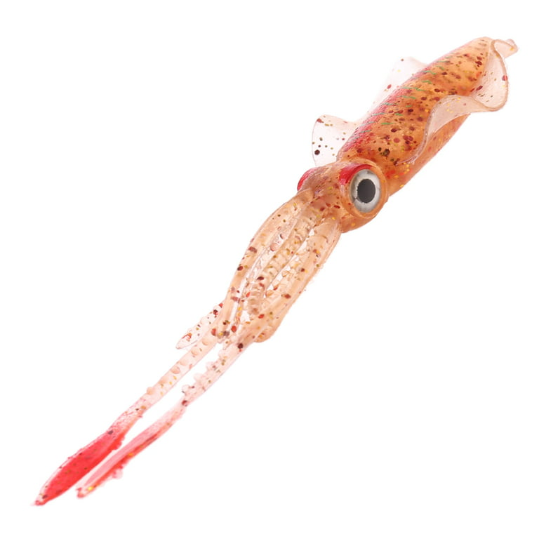 TINYSOME Sea Fishing Bionic Squid Bait with Ear Thin Fin Soft Baits  Fish-shaped Fake Lure