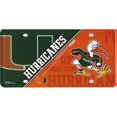 thumbnail image 1 of Miami Hurricanes Metal License Plate, 1 of 2
