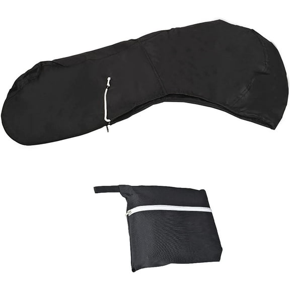 PET-U 600D Waterproof Heavy Duty Oxford Fabric Extra PVC Coating Outboard Engine Covers for Boat Motor