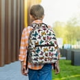 thumbnail image 6 of Yiaed Colorful Flying Butterflies Print School Backpack College Backpack Daypacks for Students High School Spacious and Durable Daypack for Work and Travel-One Size, 6 of 6