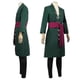 thumbnail image 4 of One Piece Roronoa Zoro Disfraces de Cosplay Kimono Disfraces de Halloween para Hombres Ropa de Juego de Rol Uniforme de Fiesta Traje Peluca Abrigo-r, 4 of 4