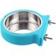 thumbnail image 1 of Cuenco para perro, cuencos extraíbles de acero inoxidable para agua y alimentos, jaula para gallinero, taza para gatos, cachorros, pájaros y mascotas, 1 of 6