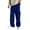 1#Dark Blue, variant on Kiijoy Little Boys Wide Leg Sweatpants Casual Active Baggy Long Cargo Pants, Sizes 5-6