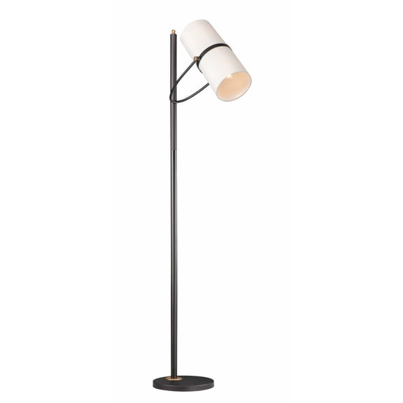 11104OFBZAB-Maxim Lighting-Oscar-2 Light Floor Lamp-11.75 Inches wide by 70.25 inches high