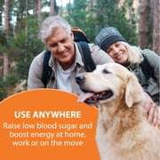 TRUEplus Glucose Tablets, Chewable, Orange Flavor, 50 Ct, 4 Bottles
