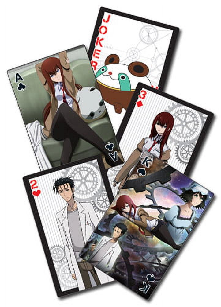 Playing Cards - Steins Gate - Artwork Picture New Licensed ge51682