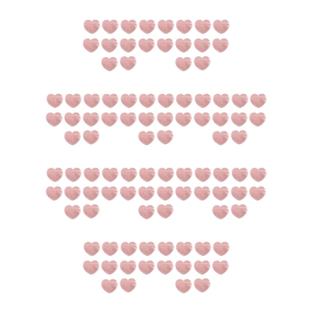 Monstrate 10 piezas bolsa de dulces para mascotas portátil romántico en forma de corazón regalo bolsas para galletas y galletas accesorios Rosa 10piezas