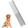 thumbnail image 1 of SHENMO Round Stainless Steel Pet Comb for Dogs and Cats with Tangled Hair, 1 of 3