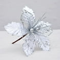 thumbnail image 1 of EIMELI Artificial Flowers Cloth Glitter Pointed Decorations Christmas Tree Ornaments, 1 of 6