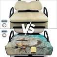 thumbnail image 6 of Yuyamidu Starfish Shell Golf Cart Seat Covers with Pockets Seaside Golf Cart Seats Cushion Covers Fashion Club Car Seat Towel Blanket Easy to Install, 6 of 8