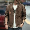 thumbnail image 3 of Chaquetas vaqueras para hombre, abrigo vaquero de otoño para hombre, informal, elegante, elástica, precio bajo, ropa de hombre, entrega rápida, vaquera, diseñador barato, lujo, 3 of 5