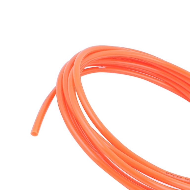 Tuyau Air PU Polyuréthane 4m X 6mm X 4mm - Couleur Orange/rouge - Neuf
