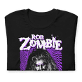 thumbnail image 2 of Rob Zombie - Hellbilly Purple Unisex T-Shirt - Black - Small, 2 of 7