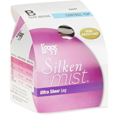 L'eggs - Silken Mist Ultra Sheer with Run Resist Technology Control Top ...