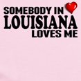 thumbnail image 2 of CafePress - Somebody In Louisiana Loves Me Body Suit - Baby Light Bodysuit, Size Newborn - 24 Months, 2 of 4