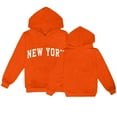 thumbnail image 4 of Staki Long Sleeve Shirts for Girls Girl's Hoodie Long Sleeve Hooded Sweatshirt Cute Pullovers Tops(Orange,3 Years), 4 of 4