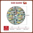 thumbnail image 2 of Fotbe Hawaiian Style Pattern Christmas Tree Skirt, Tree Skirts Plush Christmas Decorations, Christmas Tree Skirts Xmas Decorations Holiday Party Decor-36", 2 of 6