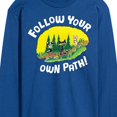 thumbnail image 3 of Pete The Cat - Follow Your Own Path - Men's Long Sleeve T-Shirt, 3 of 6